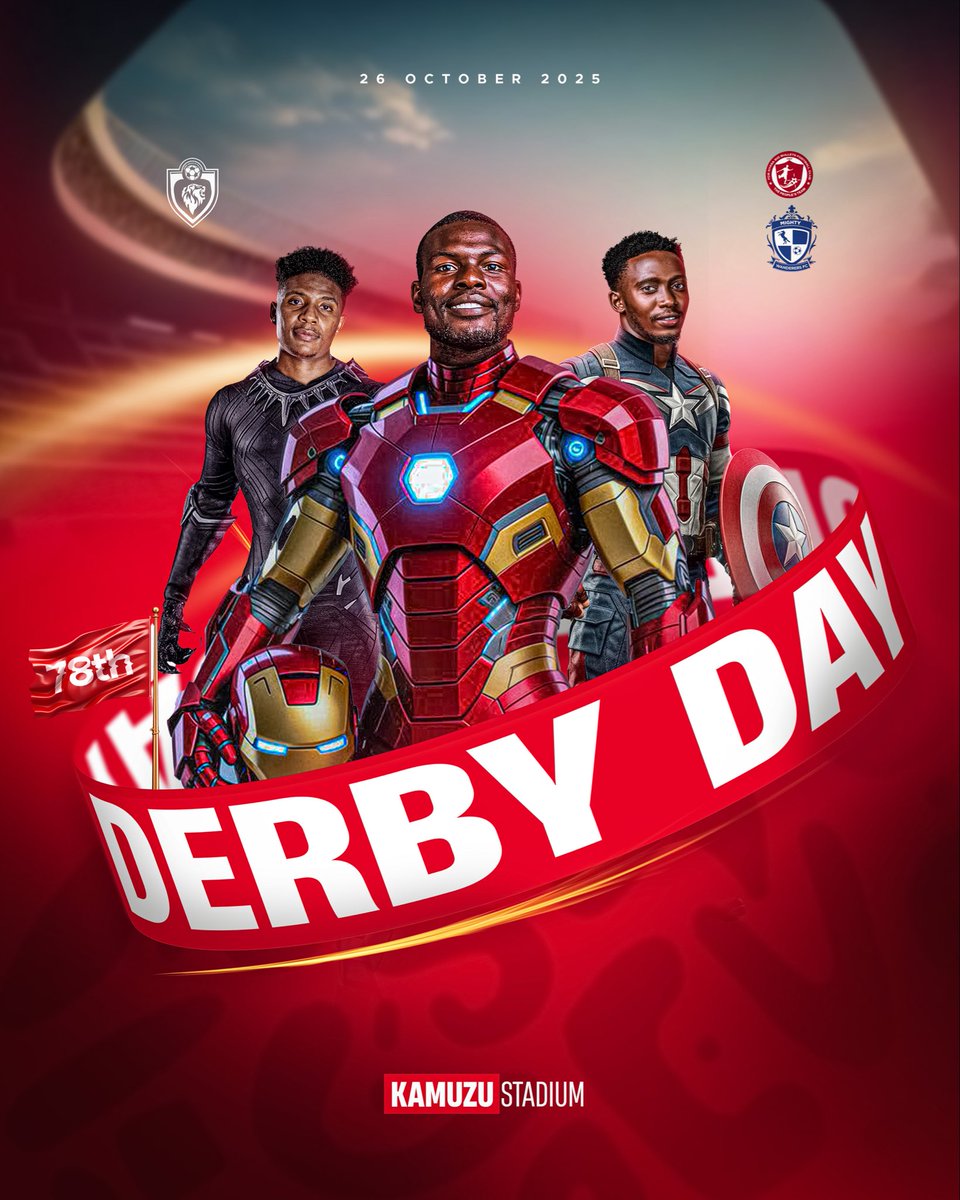 🔥 Derby Day is here! 🔴🔵

The 78th Blantyre Derby — pride, passion, and power collide at Kamuzu Stadium this afternoon! 👊🏾

#NBBWAN #YesMaule #ThePeoplesTeam #TNMSuperLeague