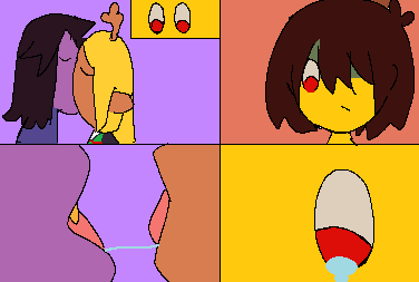 metrotonee's tweet image. Lo se soy muy cruel :3
.
.
#DELTARUNE