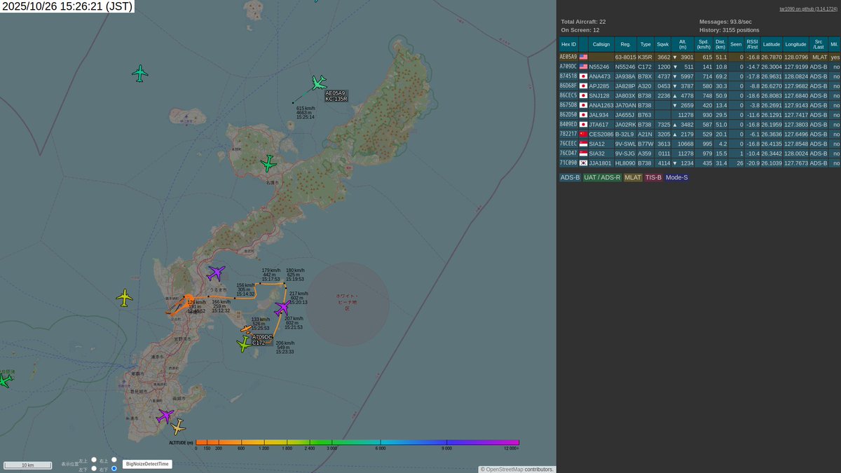 UsMilAircraft's tweet image. AE05A9, _, K35R, KC-135R, mil
A709DC, N55246, C172, _, .