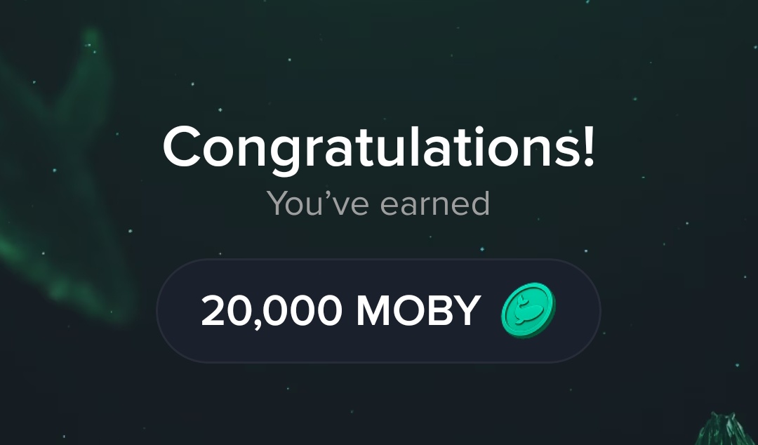 You want $200?

Download Moby mobile trading app now and start trading and referring.

You get 20k $MOBY immediately if you're an OG and up to 100k $MOBY worth $1000.
 invite.mobyscreener.com/yN2fGp54KXb