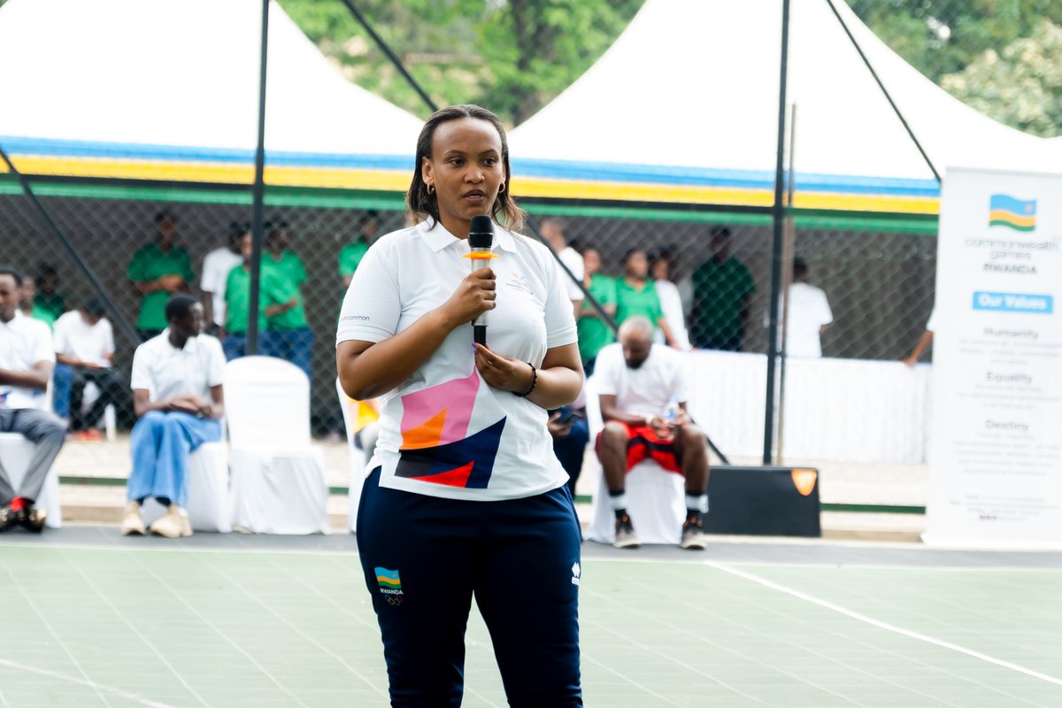 🏀 CGA Rwanda President, Ms. Alice Umulinga, stated:

“The performances we witnessed today are a testament to our readiness to make an impact at #Glasgow2026. I encourage you all to keep training hard &amp; continuously improve, so that one day we can see you shine on global stages.”