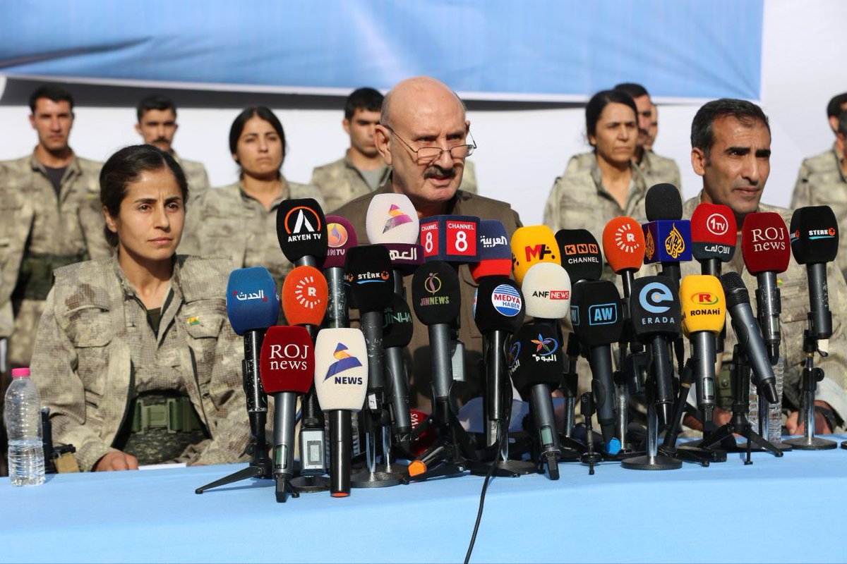 Rojava_Post's tweet image. The #Kurdistan_Freedom_Movement issues a statement   on #Mount_Qandil:  
We announce the withdrawal of all our forces from   #northern_Kurdistan.  
#Rojava_Post