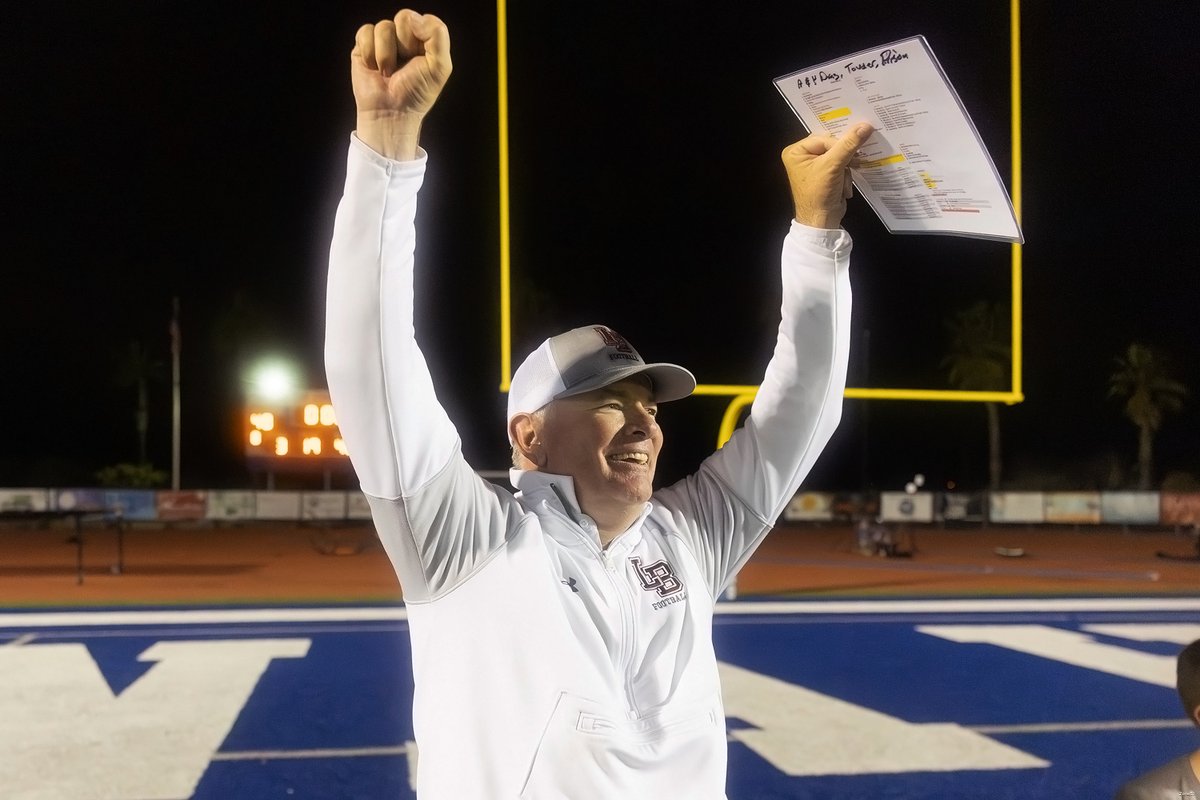 Friday night’s game between Dana Hills and Laguna Beach will be remembered by fans for a long, long time. Laguna prevailed 49-40 in a back and forth battle of unbeaten’s that remained tense the entire game. Coach Shanahan of 9-0 LBHS: “I'm amazed how both schools delivered