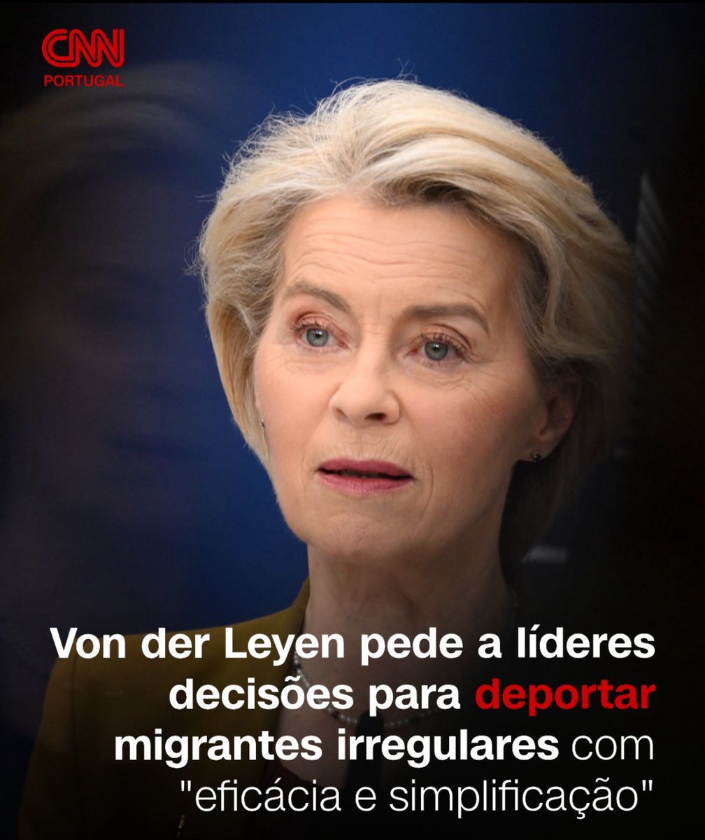 _AlvaroAlex's tweet photo. 🎭 Senhoras e senhores, preparem-se para o mais recente episódio do circo político europeu, protagonizado pela inigualável Ursula von der Leyen, a rainha do "diz uma coisa, faz outra"! 🎪 Com um floreado de gratidão, esta distinta senhora passou anos a aplaudir os líderes da União Europeia por abrirem as portas de par em par, com um sorriso de "venham todos, há espaço para todos!", enquanto migrantes de todo o canto do planeta eram recebidos com tapete vermelho e fanfarra. 🥂 "Que coração generoso!", dizíamos nós, embevecidos com tanto altruísmo.

Mas, ó surpresa das surpresas, o guião deu uma volta digna de um filme de M. Night Shyamalan! Agora, a nossa heroína, com o mesmo fervor com que outrora abraçava a política de portas escancaradas, vem implorar sim, implorar por "eficácia e simplificação" nas deportações de migrantes irregulares. 🧹 De repente, o tapete vermelho virou uma passadeira rolante para a saída, e a Ursula parece ter descoberto que, afinal, gerir uma fortaleza não é só tirar selfies com bandeiras da UE e discursos bonitos sobre solidariedade. Quem diria que acolher sem critério poderia trazer... consequências? 😱

É de uma ironia tão requintada que quase merece um prémio Nobel da incoerência! Primeiro, convida-se o mundo inteiro para a festa sem perguntar quem traz o quê; agora, quando a casa está cheia e o catering não chega, grita-se por uma operação de limpeza "rápida e eficaz". 🕰️ Bravo, Ursula, bravo! Um aplauso pela mestria em transformar uma política de braços abertos numa caça ao migrante com prazos e metas. 🎯 Talvez da próxima vez possamos planear com um nadinha mais de visão, ou será pedir demais a quem parece navegar à vista? 😏 #VonDerLeyen #UE #SarcasmoADarComUmPau #PolíticaDePalco