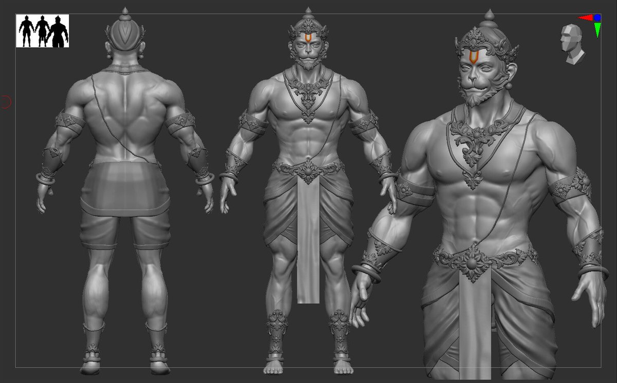 luxia_builds's tweet image. Sculpted and rendered 3d character model…
#charactermodel
#3dmodel