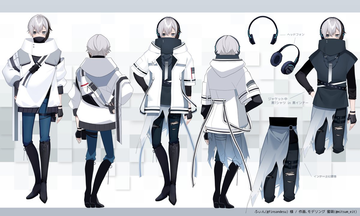 finsandesu's tweet image. 【絵師様大募集】
・納期:12月末
・予算:要相談
・依頼内容:等身イラスト
・キャラデザ:画像参照  
反応いただいた方、全員確認いたします!!!
#絵師募集 #有償依頼 #イラスト依頼募集 #絵描きさんと繋がりたい #イラスト依頼募集