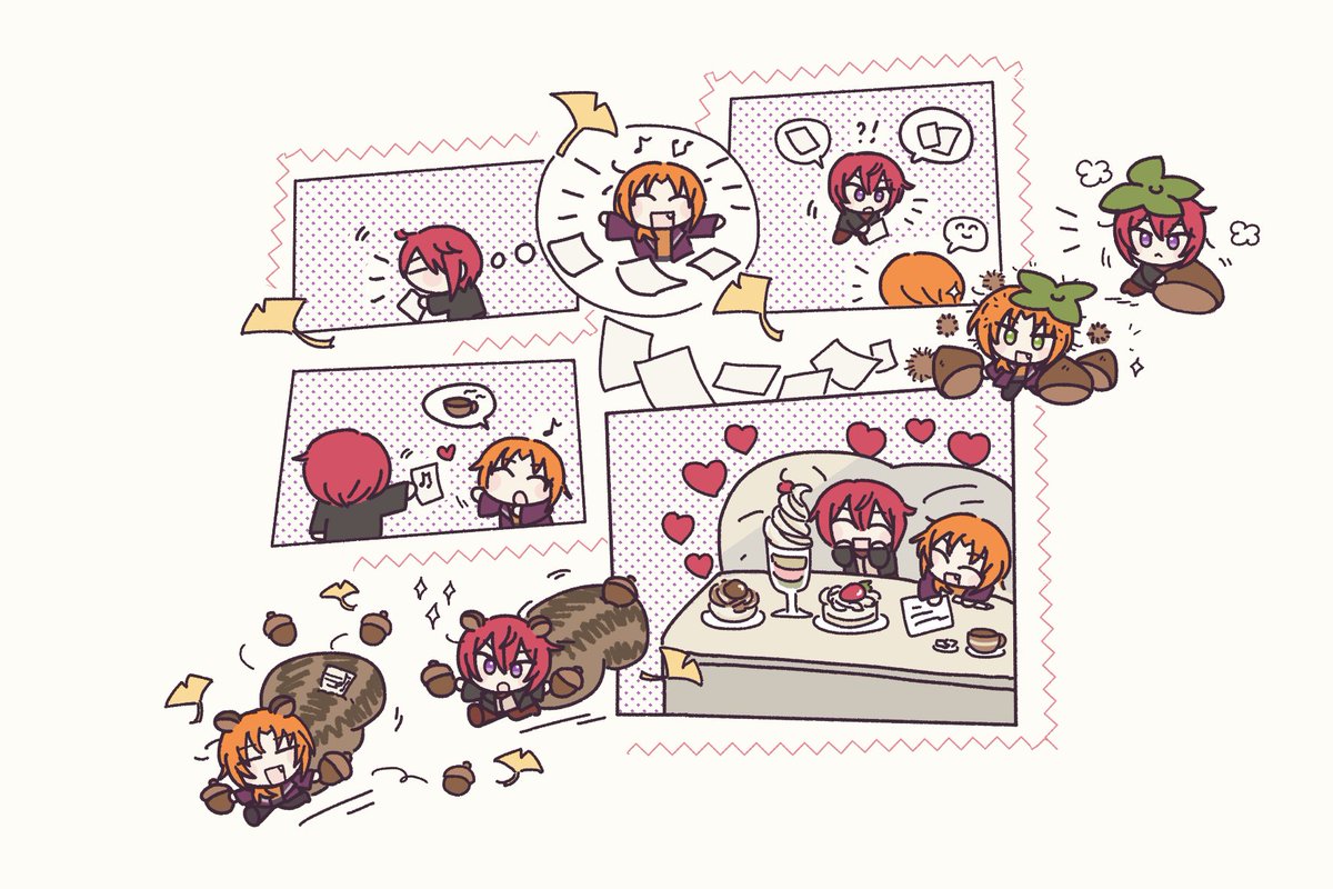 우와앗~~~~저도 참여했습니다! 
다들 너무 멋진 작품들이..가득...🥹🥹🙏🙏✨️
합작열어주셔서 감사합니다!!
풍요로운 츸레계절~~~❤️🧡🍁🍁🍁🥰🥰🥰