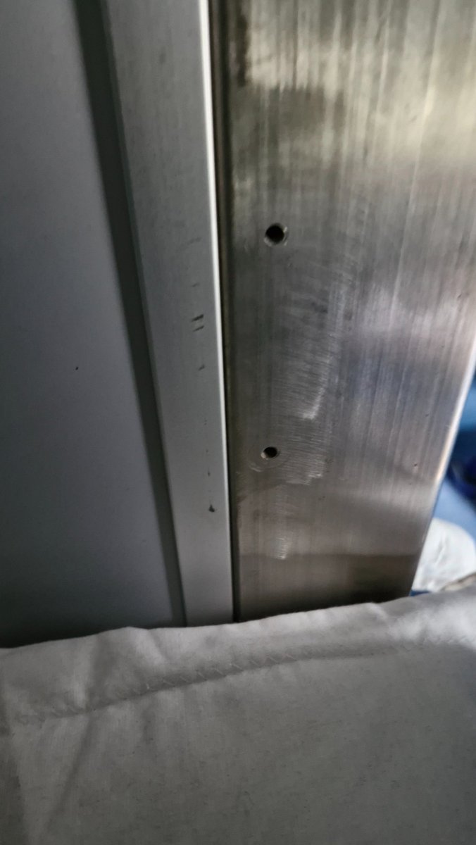 destructrix's tweet photo. @IRCTCofficial @RailwaySeva @RailMinIndia Booked 2AC to travel comfortably in a 26hr journey. Instead got no bottle holder, broken compartment and torn seats. Kindly look into this. https://t.co/rztS0eLKrm