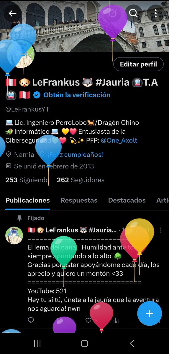 🇵🇪 🐶 LeFrankus 🐺 #Jauria 🚇T.A🚇 🇵🇪 tweet media