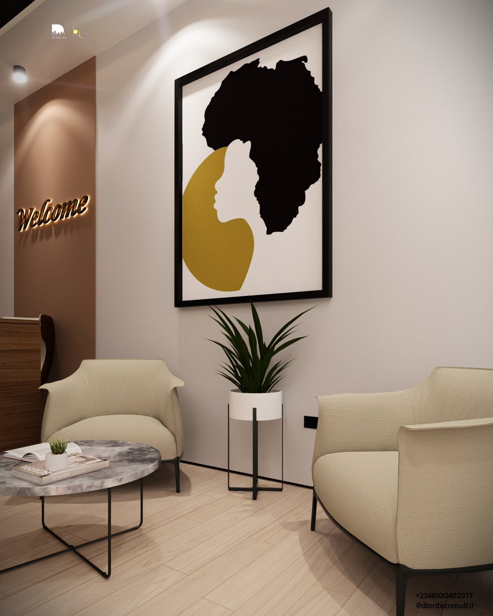 dioriteconsults's tweet image. OFFICE SPACE VISUALS ✅
Reception Area▶️…..