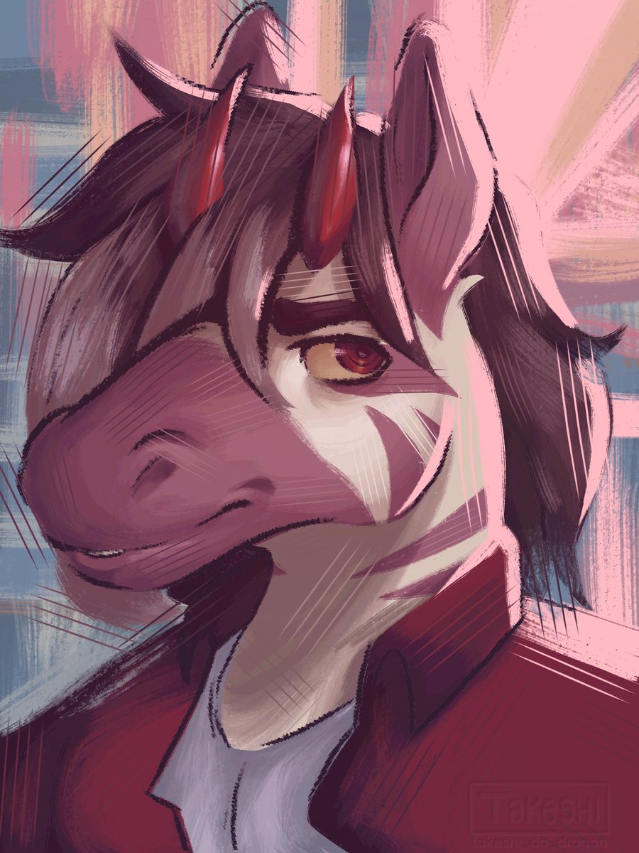 Disco Elysium Portrait based on a psychoanalysis that a friend of me and some other friends, I really liked how it turned out (: