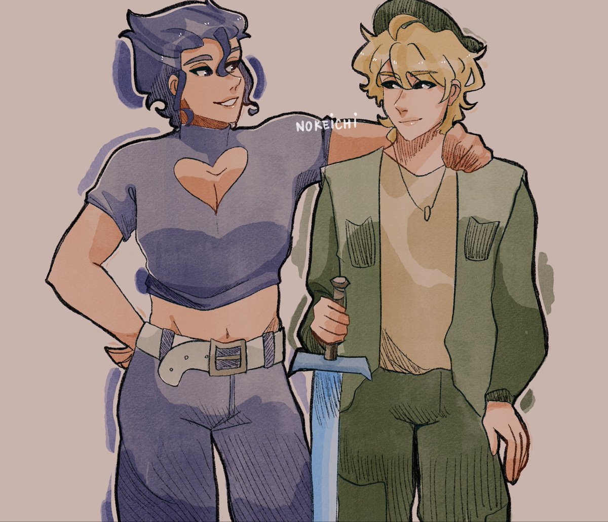 _Nokeichi_'s tweet image. Se hizo lo que se pudo 👽 me estoy acostumbrando a Procreate 😩
#wigetta