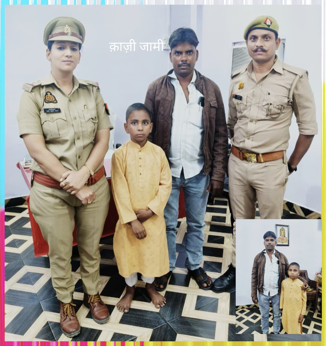 JournalistinStp's tweet photo. सीतापुर। लखीमपुर से  लापता किशोर को @sitapurpolice ने किया बरामद।
सूचना मिलते ही सदर चौकी इंचार्ज स्वाति चतुर्वेदी ने दिखाई तत्परता। @Uppolice
@dgpup @CMOfficeUP
#सीतापुरपुलिस 
#स्वातिचतुर्वेदी 
#शहरकोतवाली https://t.co/GzYiK7OfW1