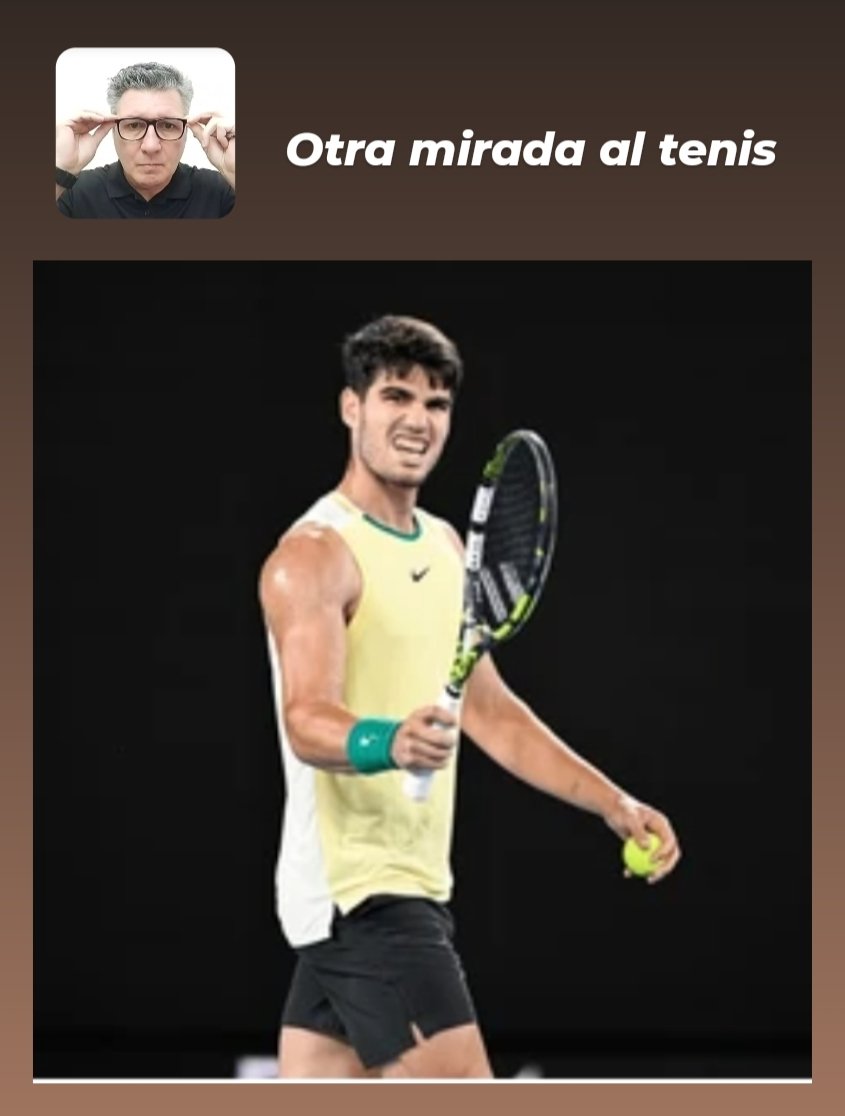 Carlos Alcaraz, un fuera de serie.