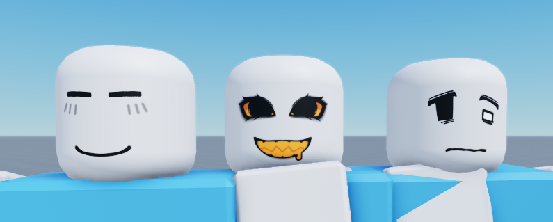 nightlywebsurf's tweet image. sorry they're all really pixelated on r6 3: but i hope they're still okay for you guys!! and a few extra faces too :D
all located here!! : roblox.com/communities/42…