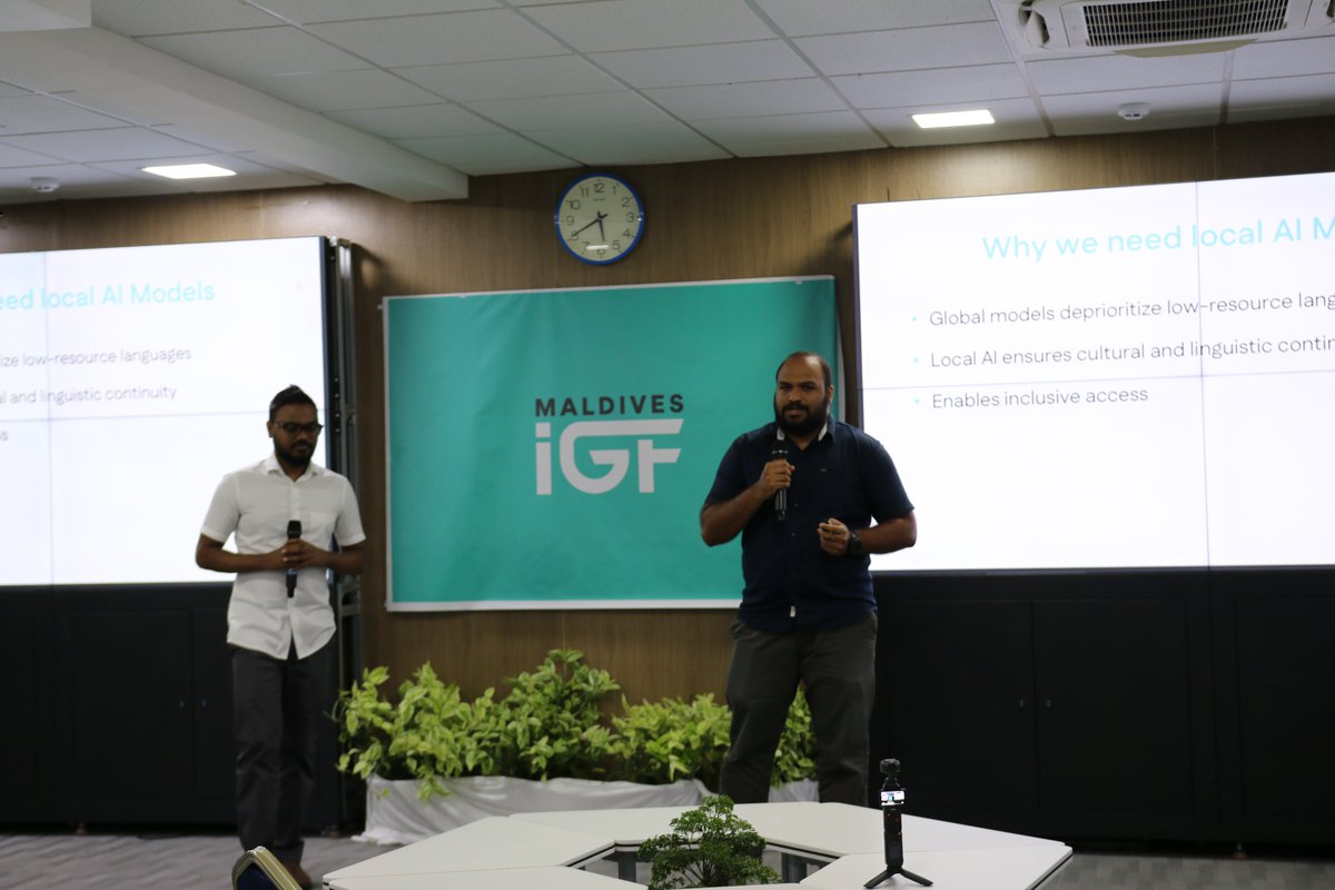 Maldives IGF tweet media