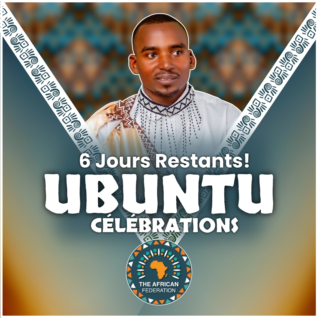 6 jours avant les #Ubuntu Celebrations 2025 ! Avant les classes, il y avait les histoires au coin du feu. Avant les livres, la sagesse transmise par la parole. L’#Ubuntu nous rappelle que notre savoir nous appartient. #TheAfricanFederation #NoMore