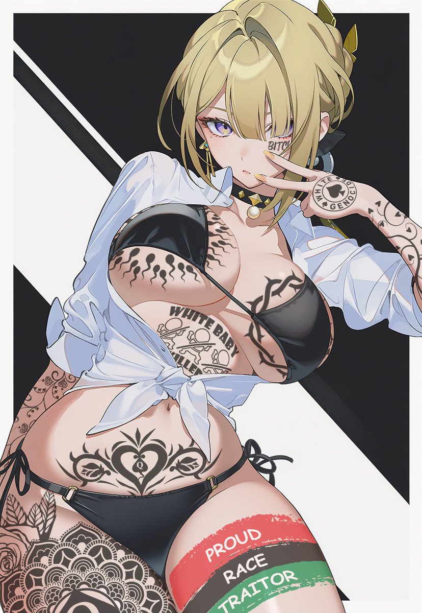 #QoS #BNWO #Blackededit #Blackedhentai #Blackedwaifu #Snowbunny #Qosedit (Commission)