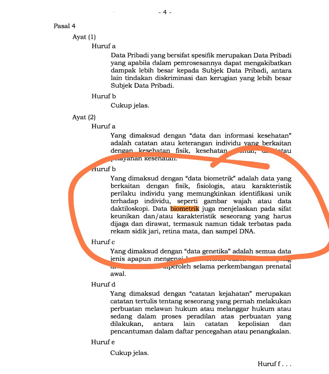 MorphoMenelausX's tweet photo. Berdasarkan UU perlindungan data pribadi wajah termasuk di dalam biometrik

Termasuk siapapun fotografer di fotoyu dapat dipidana pasal 67 ayat (1) UU PDP dengan ancaman hukuman maksimal 5 tahun dan atau denda hingga 5 milyar. https://t.co/7j2otHF3ZX