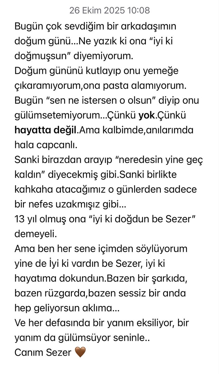 Canım Sezer ♾️