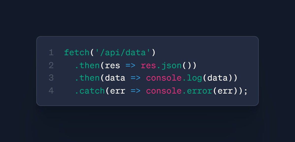 ZahidReacts's tweet image. 🔥 Async/Await vs Promises
Which style do you prefer? 🤔
#WebDevelopment #javascriptforever #Frontend