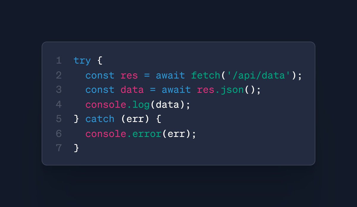 ZahidReacts's tweet image. 🔥 Async/Await vs Promises
Which style do you prefer? 🤔
#WebDevelopment #javascriptforever #Frontend