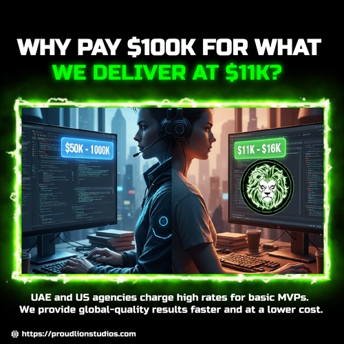 PLS_Dubai's tweet image. Why spend $50k–100k for an MVP when PLS delivers better quality for $11k–16k?
You&apos;re not paying less — you&apos;re paying smarter.
#MVPDevelopment #StartupSavings #TechEfficiency #PLSvalue