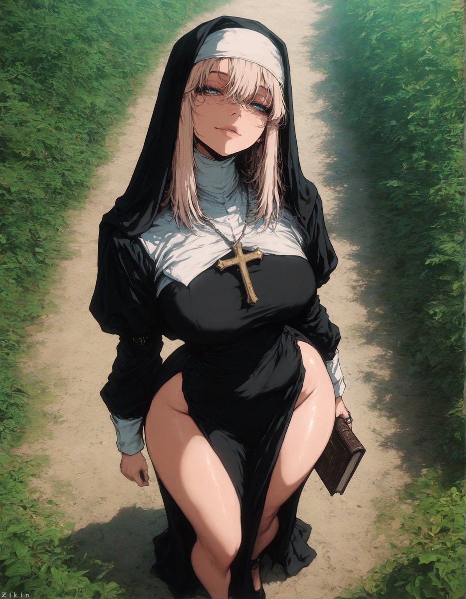 I will always keep my eyes on you... my lord.

Sunday is nun day 👋