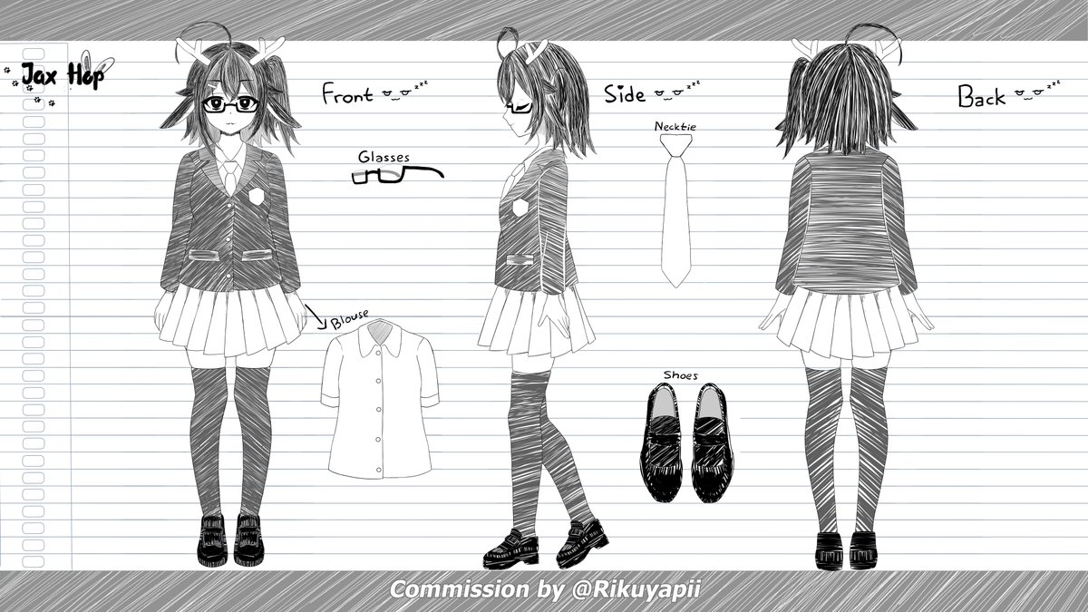 The character is so cute with that sleepy face (⁠╹⁠▽⁠╹⁠)♡
I really enjoyed drawing her!
Thank you so much for commissioning me~
#VGenComm #VGenOpen #Commission