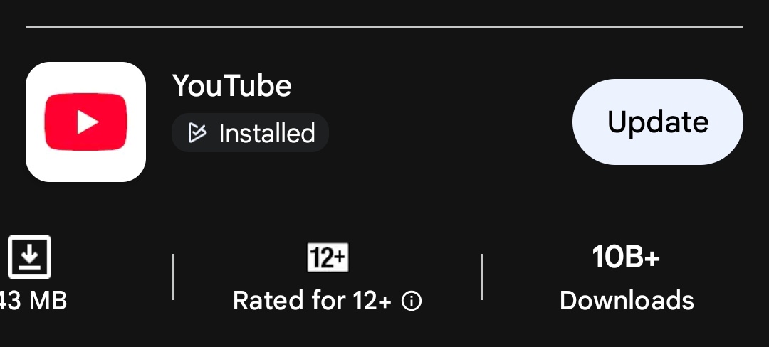 iwantMBAm4's tweet image. > YouTube has over 10 billion downloads 
> The world population is 8.2 billion
how is it possible?