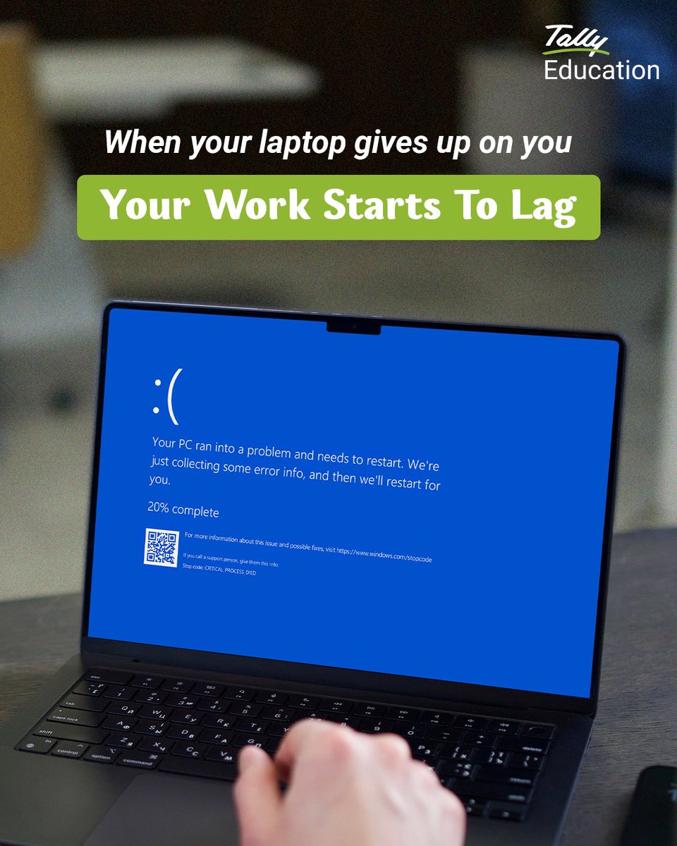 talllyeducation's tweet image. Laptop acting up? Errors piling? 😓
Learn to manage entries, GST &amp;amp; ledgers confidently with Tally Education, and keep your workflow smooth
#TallyEducation #AccountingMadeSimple