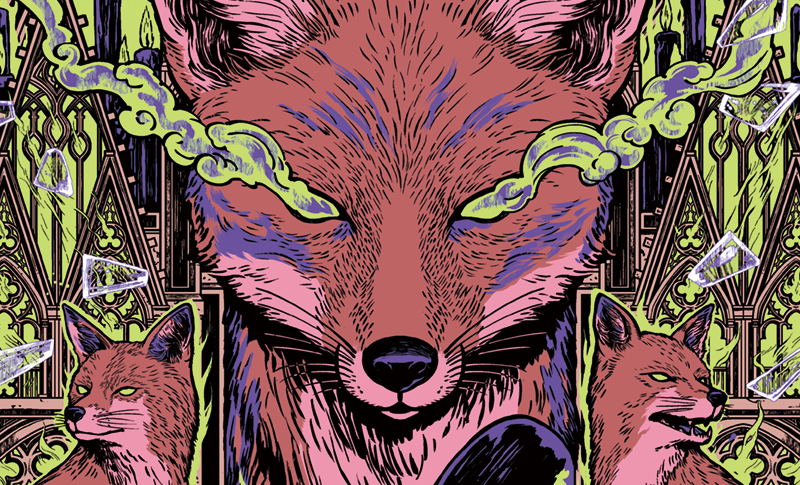 光栄なことに再びBABYMETALのツアーマーチのデザインを担当させて頂きました！今回は狐とゴシック風の祭壇の組み合わせで配色が気に入っています。ファンの皆様にも気に入って頂けたら非常に嬉しいです！

下記のポートフォリオサイトにてWM付き全体図を公開しました！
yukke000.myportfolio.com/babymetal