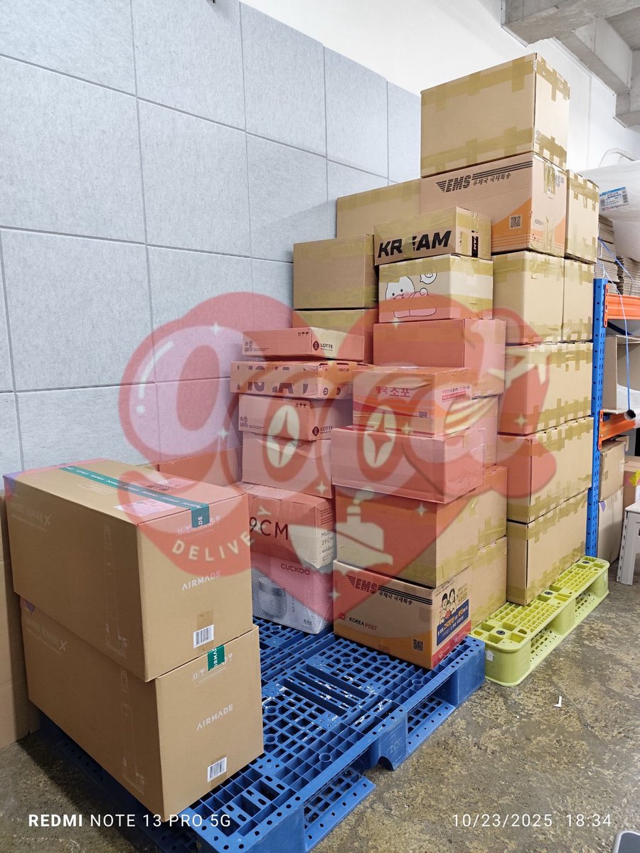 9oodelivery's tweet photo. ✈️ แอร์รีแพคเกาหลีรอบที่ 3 ต.ค. ส่งออกเรียบร้อยค่ะ

‼️ไม่คิดไดเมนชั่นให้ปวดหัว‼️

✅รับกดเวป 
✅ บริการชิปปิ้งแอร์/เรือ
✅ 1 stop service จนถึงมือลูกค้า

ทักแชทมาเปิดโค๊ดหรือสอบถามกันได้นะคะ💖

#ชิปปิ้งเกาหลี #พรีออเดอร์เกาหลี #รวมของบ้านเกาหลี #คาร์โก้เกาหลี #หิ้วเกาหลี #เกาหลึ https://t.co/4m2ukcBbUi