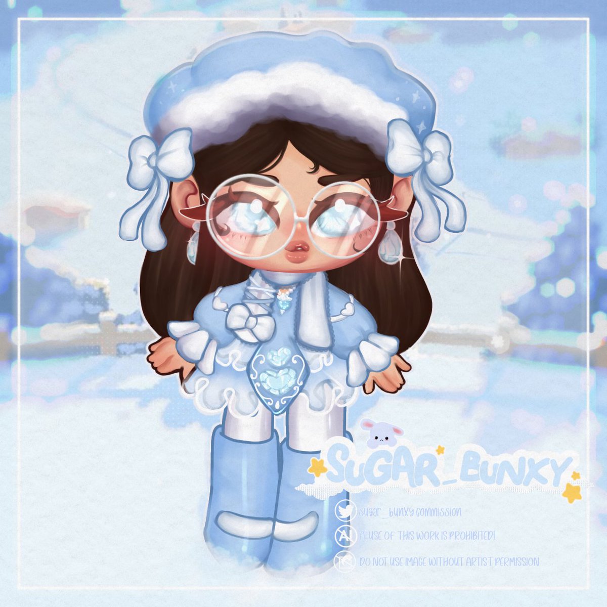 Sugar_Bunxy's tweet image. ❄️PayPal chibi winter comms ❄️☃️!!

🏷️
#robloxart #ROBLOX #RobloxCommissions #royalehigh #royalehighart #digitalart #commissionsopen #artph #artmoots #artistsontwitter