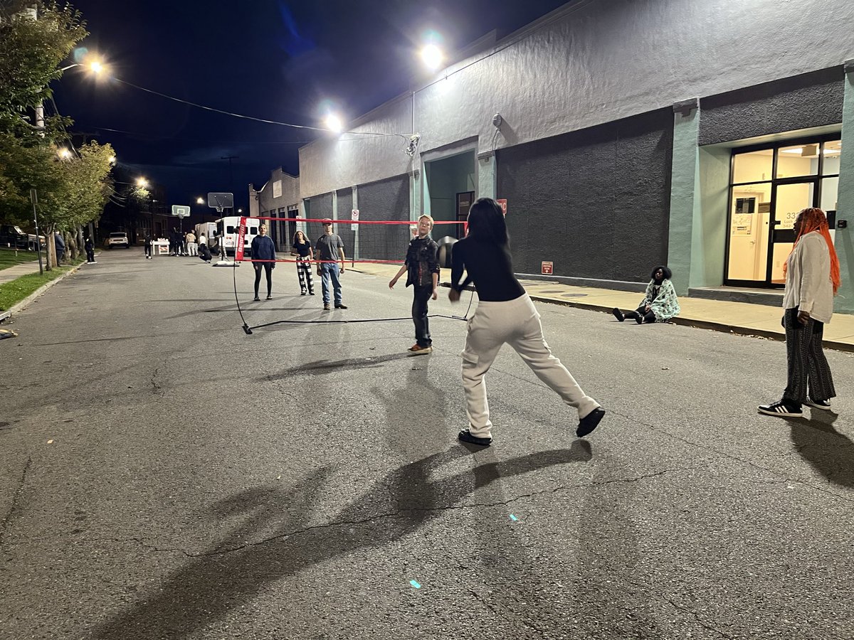 str8st's tweet image. Thankful for the meal provided by St John Lutheran last night. Fun night, great weather and Pastor Ben Richardson sharing about the hope we have in Jesus Christ. Please, keep praying for Straight Street.