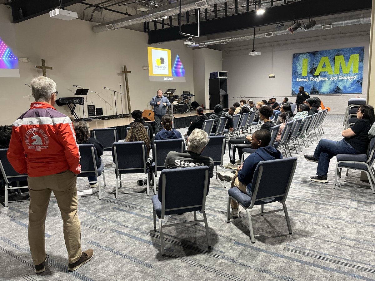 str8st's tweet image. Thankful for the meal provided by St John Lutheran last night. Fun night, great weather and Pastor Ben Richardson sharing about the hope we have in Jesus Christ. Please, keep praying for Straight Street.