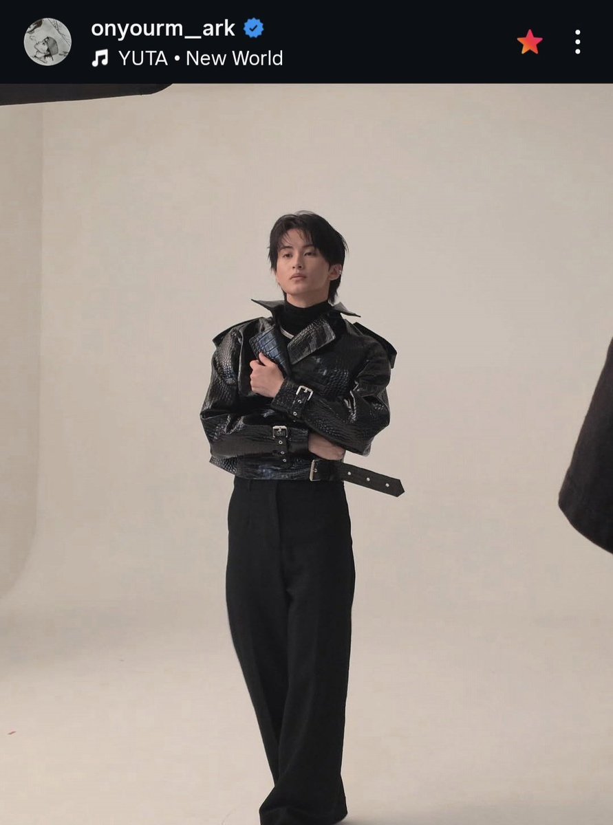 Mark's new IG post using Yuta's song New World ❤️‍🔥