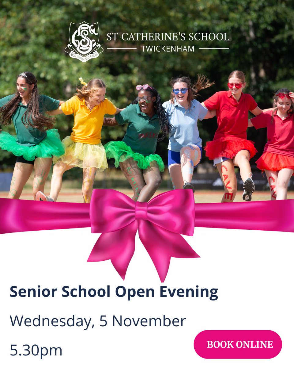 stcatherinessch's tweet image. St Catherine&apos;s Senior School Open Event: Wednesday, 5 November, 5.30pm
🎓 Meet our new Head: Mr McCleave (joining April 2026)
🎀 Year 7 admission and scholarships
Book: ow.ly/Vctg50Xi0gF
#SCSdeedsnotwords #SCSGirlsEducation #StCatherinesSchool #OpenEvening #SeniorSchool