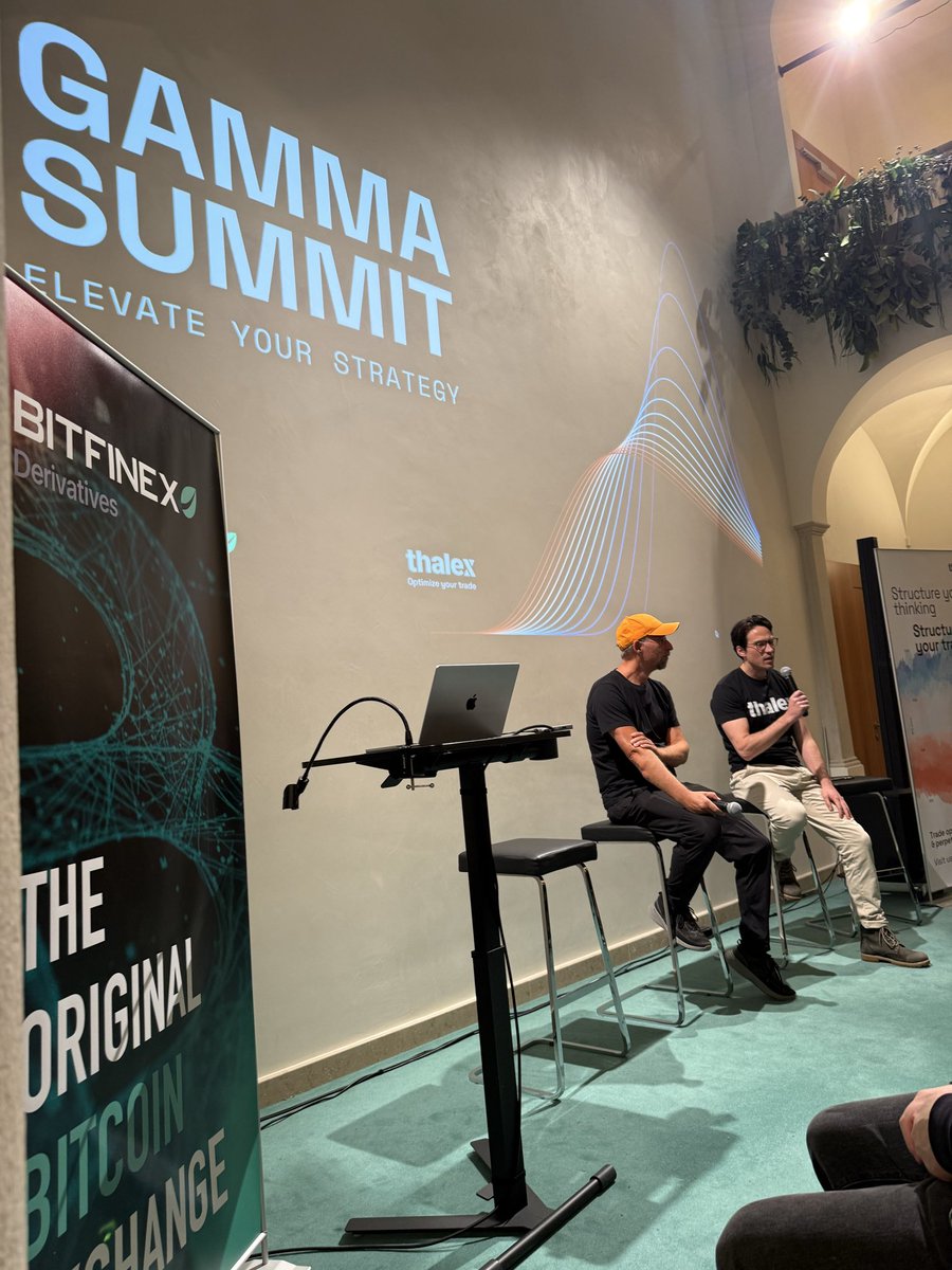 First tweet in over 10 years, let’s get this train going! Attending Gamma Summit in Lugano, great discussion by <a href="/adam3us/">Adam Back</a> and <a href="/minus1_12/">Hendrik Ghys</a>. Thanks for the invite <a href="/bitfinex/">Bitfinex</a>