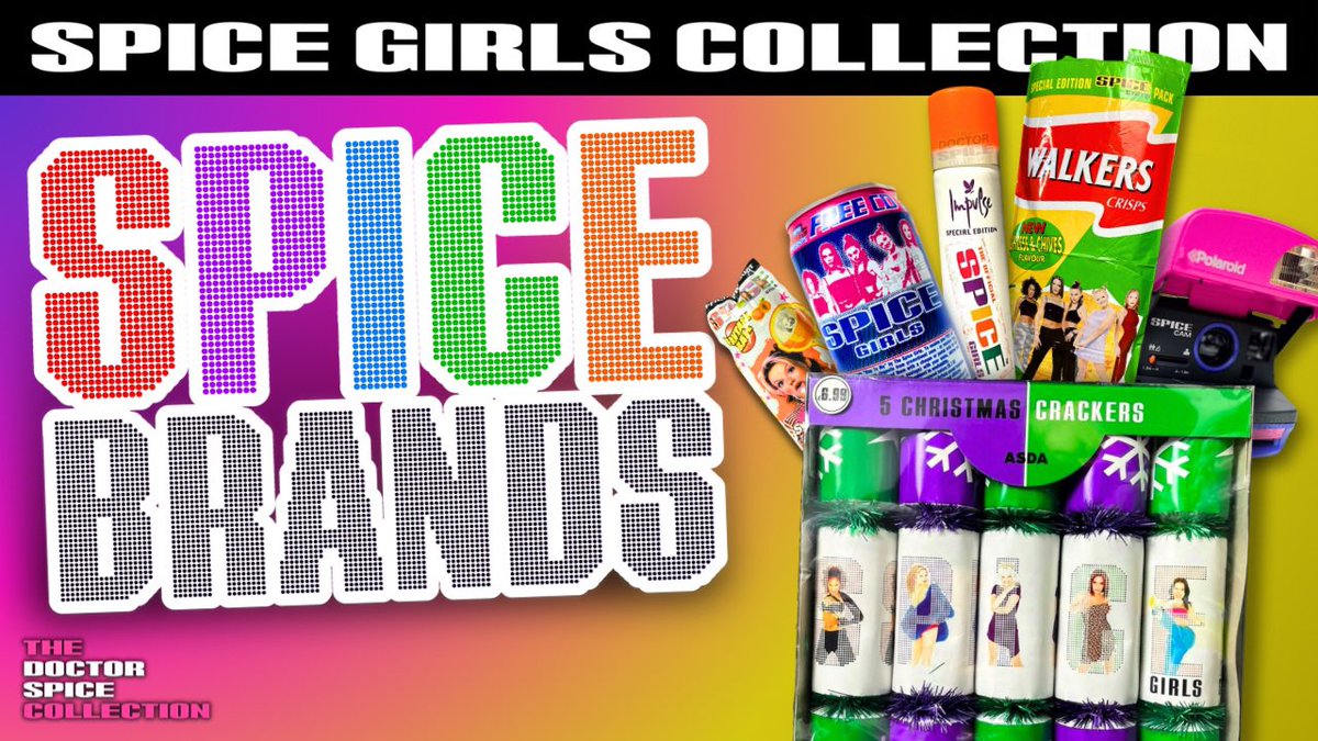 Here we go! Let’s take a look at the Top 10 <a href="/spicegirls/">Spice Girls</a> brand collabs from the 90s!

youtu.be/_UBMT3xOTgM?si…