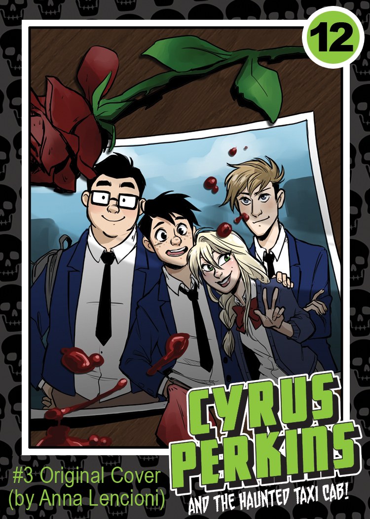 What's this now?! If you see our trading cards pop up in your feed, give 'em a like and a share! OH! And if you want to read a rad dead boy mystery, pre-order our book here: kickstarter.com/projects/thebr…