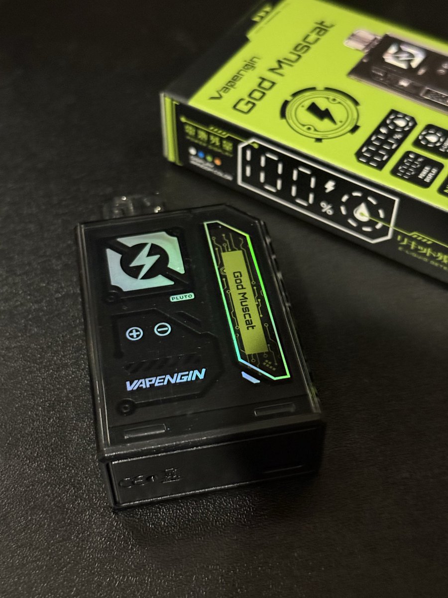 ShellGardnerB's tweet image. 試しでベイプ買ってみた、とてもいい
特にベルトに挿したら変身できそうな感じがとてもいい