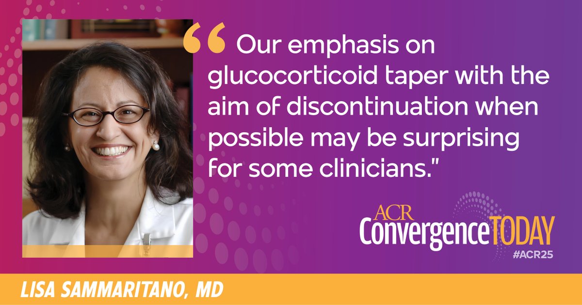 An #ACR25 session will introduce the ACR's new SLE guideline and how to use it in a clinical setting.

🔗 Read a preview in ACR Convergence Today → acr.tw/4hunrOq
