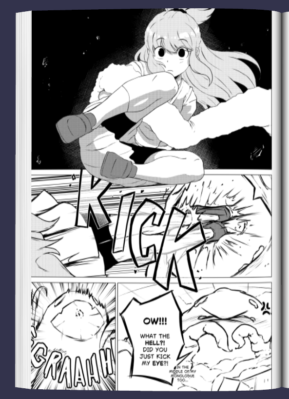 Blaffeeyvhs's tweet image. I like this page so much I don&apos;t mind revealing it early :)
#indiecomics