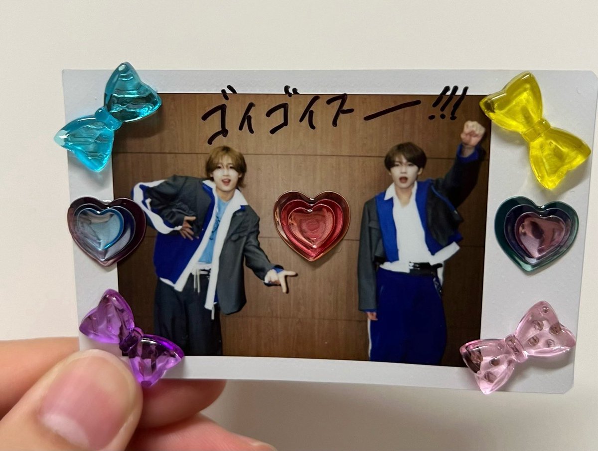 田中笑太郎] 世界に一つゴイゴイスーチェキデコ❕❕ withくぼた