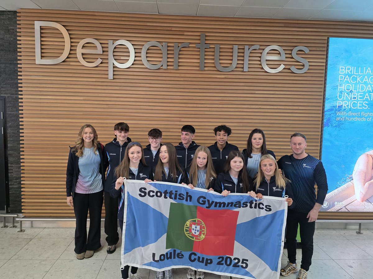 k3dad's tweet photo. That's Kayden back from competing with the Scottish Gymnastics team in Portugal. The team had some fantastic results with Kayden in the senior mens category for the first time managing to get to the final and  scoring some PB's along the way.@CglenHighSchool https://t.co/cdfH5X3F6s