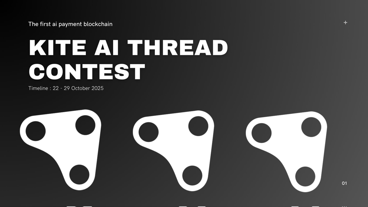 Kite AI Thread Contest is LIVE!
Unleash your creativity &amp; share your thoughts on AI, innovation, or creativity.

Duration: Oct 22–29, 2025

How to Join:

1️⃣ Explore <a href="/GoKiteAI/">KITE AI</a> 
2️⃣ Write 2 creative threads about Kite AI
3️⃣ Tag <a href="/GoKiteAI/">KITE AI</a>  + <a href="/Kite_Frens_Eco/">Kite AI Community and Ecosystem</a>  &amp; submit in the Discord