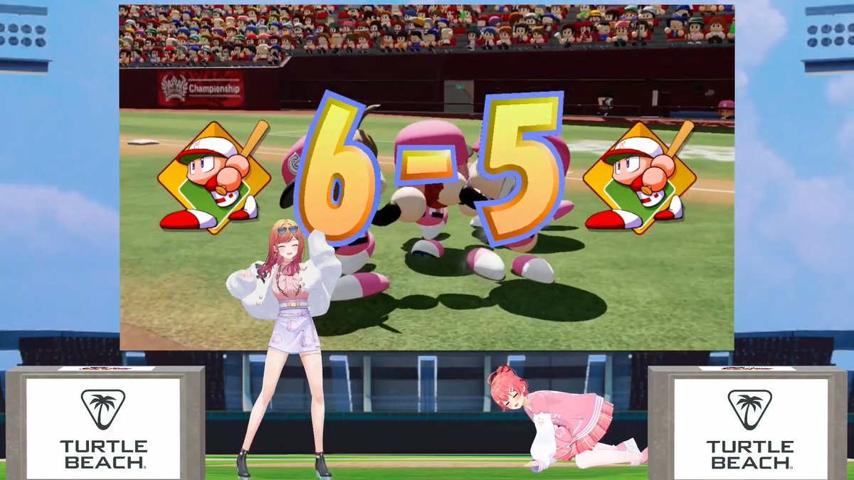 あの限界条相手にメチャいい試合してた。
惜しかったあああ 
#ホロライブ甲子園2025