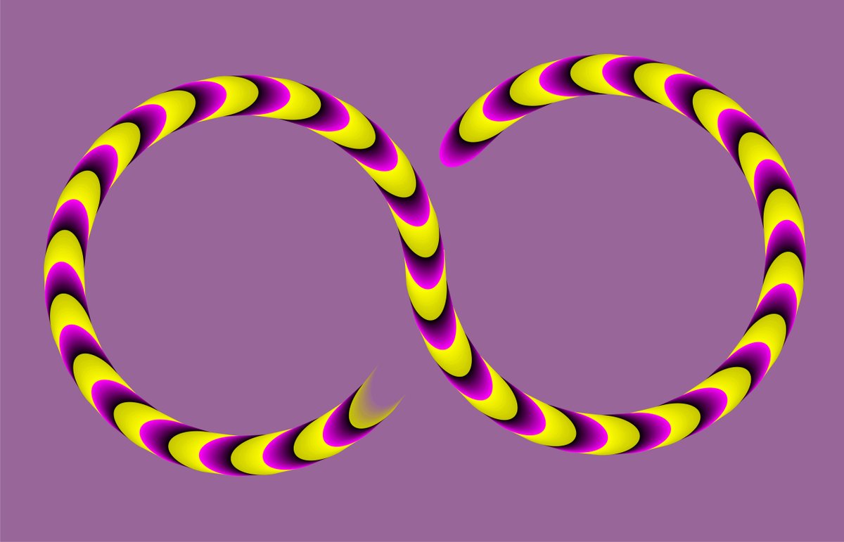 BigBangSciCom's tweet image. Une variante de l'illusion des serpents tournants, conçue par le fabuleux Akiyoshi Kitaoka

#neurosciences #illusion #optique #cerveau #brain #illusion_d_optique