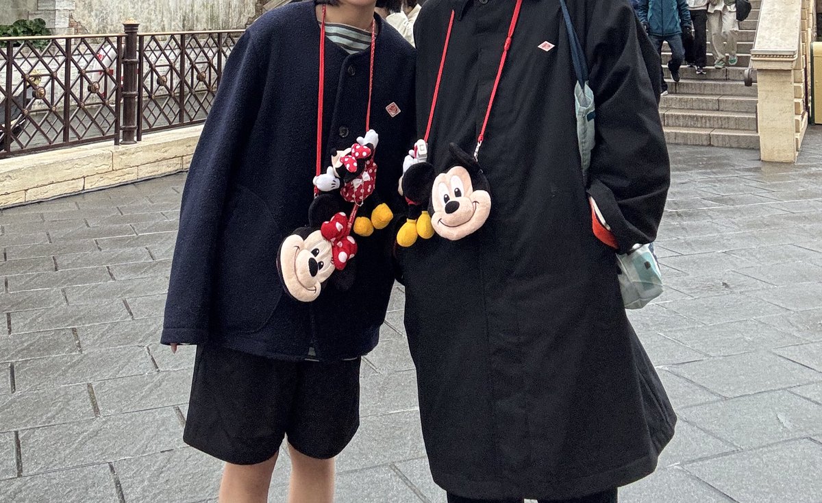ディズニー大好き彼氏とディズニー来た〜‼︎🐭🏰